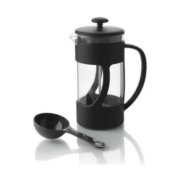 French Press Bitki Çayı & Kahve Demliği 350 ml Ölçek Kaşıklı