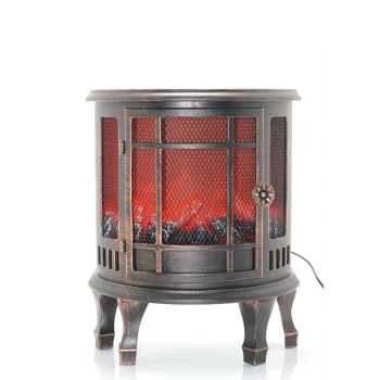 Dekoratif Ledli Şömine Lamba Alk4594