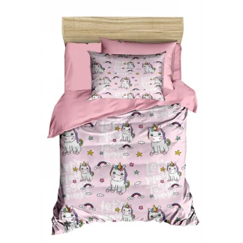 Dijital Baskılı 3d Pamuklu Yenidoğan Bebek Nevresim Takımı Lets Play Together