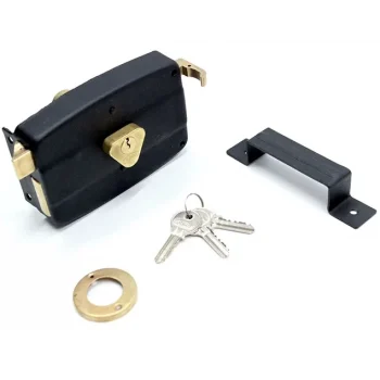 Dış Kapı Oval Tirajlı Kilit - Karşılıklı, 12mm