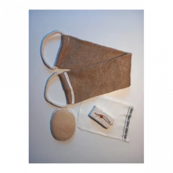 Doğal Keten Kese Seti 4Lü