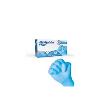 Dolphin Muayene Eldiveni Mavi L