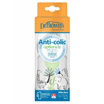 Dr.Browns Geniş Ağız PP Antikolik Options Biberon  150ml Erkek