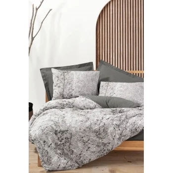 Dual Çift Kişilik Nevresim Takımı Odin Kahve