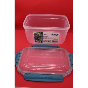 Dünya Pls Master Dikdörtgen Saklama Kabı