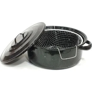 Essan Eko Emaye Fritöz Mavi Paket