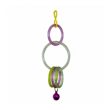 Exovit Olimpik Kuş Oyuncak Halka 5 x 14 cm 5 li