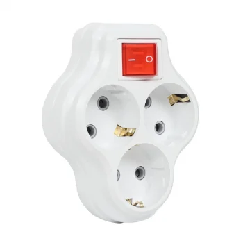 Far 3lü Anahtarlı Priz Golyat