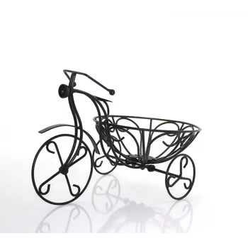 Ferforje Dekoratif Bisiklet Çiçeklik St00077