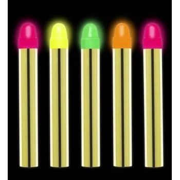 Fosforlu Parti Boyası 6’lı – Karanlıkta Parlayan Yüz Boyası