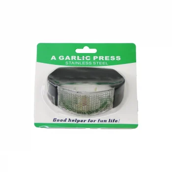 Garlıc Press  Metal Zırh Modeli Sarımsak Ezici  Plastik Tutamaçlı