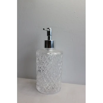 Glasscom Silindirik Sıvı Sabunluk