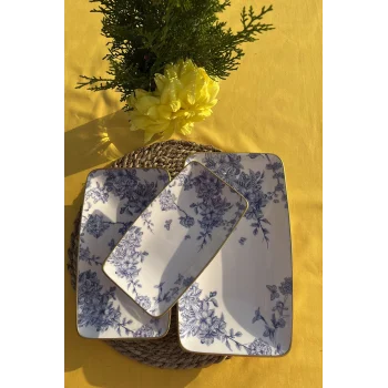 Spring Time 3lü Kayık Tabak G4181