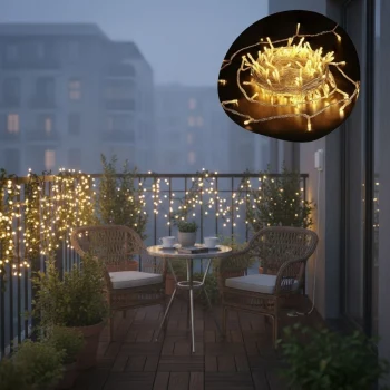 Günışığı Renk 5 Farklı Işık Modlu 10 Metre Eklemeli Dekor Boncuk Model Dekoratif Led