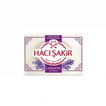 Hacı Şakir Saf Katı Banyo Sabunu Lavanta 150gr.
