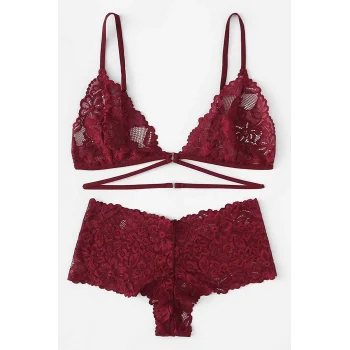 Kadın Bordo Özel Şık Sütyen Külot Takımı – Modern, Konforlu ve Günlük Kombinlere Uygun