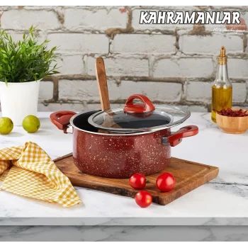 Kahramanlar Kiremit Derin Tencere 24cm