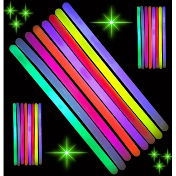 Karanlıkta Parlayan Fosforlu Glow Kalın Çubuk 30 cm 1 Adet