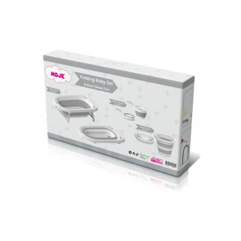 Katlanır Küvet Seti Gri