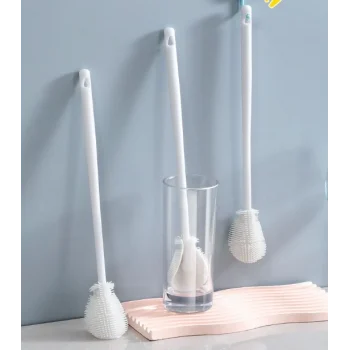 Kavanoz ve Biberon Yıkama Fırçası Silikon