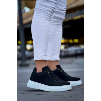 KB-X20 Kuback Siyah Süet  Günlük Erkek Ayakkabı