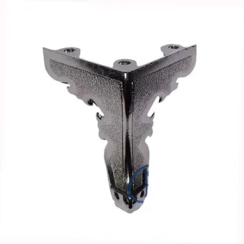 Kelebek Sandık Ayağı, Kutu Ayak 5,5 Cm - Nikel, 50 Adet