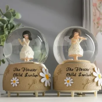 Kemancı Kız Kar Küresi Orta Boy