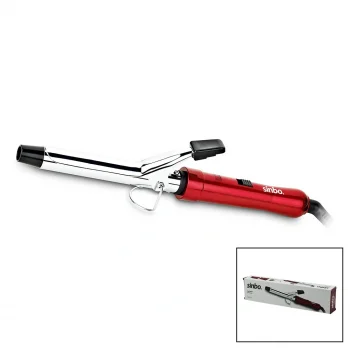 Kırmızı Saç Maşası - Şekillendirici Ptc Isıtıcı - 200 Derece Sıcaklık 360 Derece Dönebilen Kablo 30w Shd-7032