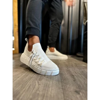 Knack Yüksek Taban Günlük Ayakkabı 1025 Beyaz