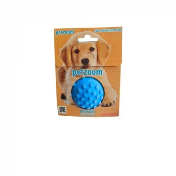 PetZoom Mavi Dikenli Köpek Oyun Topu