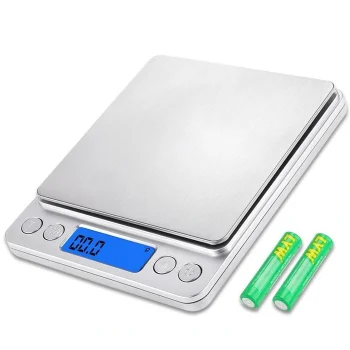 Dijital Hassas Mutfak Terazisi Hassas Tartı 2000 Gr./0.1 Gr. Hassasiyet