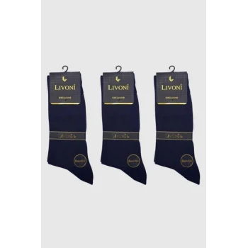Livoni Dikişsiz Bambu Erkek Çorap