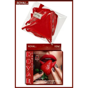 Luz&Pos Arias Closet Fantezi Tüketilebilen Yenilebilir Çilek Aromalı İç Çamaşırı Takımı