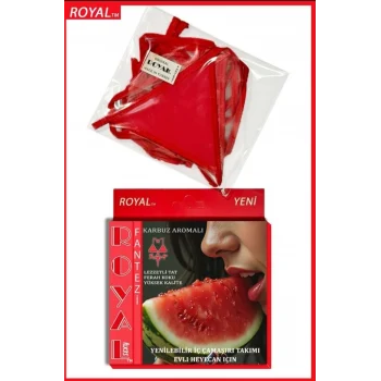 Luz&Pos Arias Closet Fantezi Tüketilebilen Yenilebilir Karpuz Aromalı İç Çamaşırı Takımı