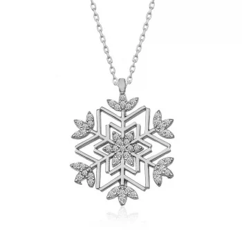 Luz&Pos Gümüş Kar Tanesi Kolye