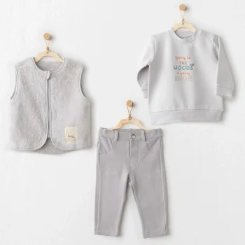 Luz&Pos Hello Autumn 3lü Takım Grey