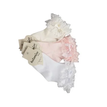 Luz&Pos Katamino Tanla Aks Kız Bebek Soket Çorap K46305 Asorti