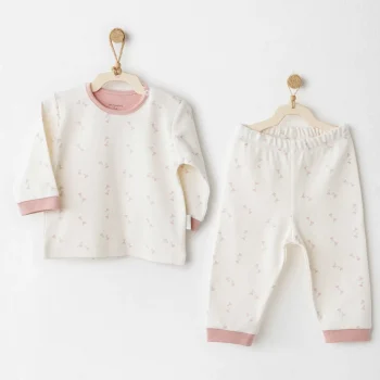 Luz&Pos Mon Petit Amour 2li Takım Ekru