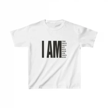 Luz&Pos Unisex Çocuk Baskılı T-shirt - Beyaz