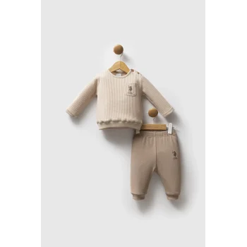 Luz&Pos U.s. Polo Assn 2 Li Takım Usb2587 Bej