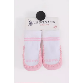 Luz&Pos U.s. Polo Assn Çarık Çorap Usb2800 Beyaz-pembe