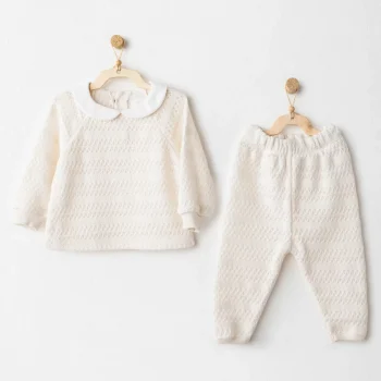 Luz&Pos Wawa Exclusive 2li Takım Ekru