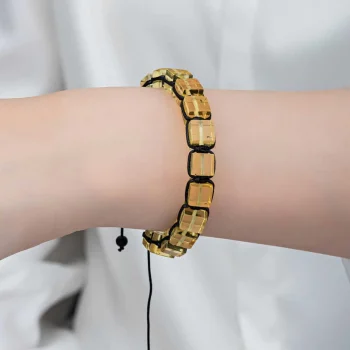 Luz&Pos Yetişkin Damla Kehribar Bileklik