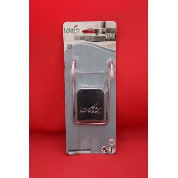 LZR-460 Yapışkanlı 2Li Askı Krom