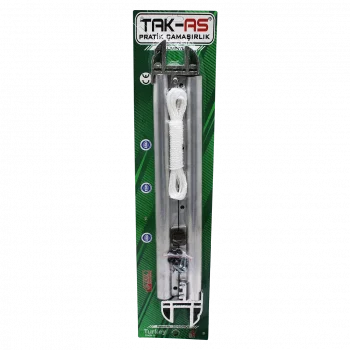 Mermere Montajlı Katlanır Çamaşır Askısı