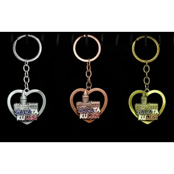 Metal Galata Kulesi Anahtarlık Alk2209