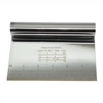 Metal Krom Hamur Kesici - Kazıyıcı 15x11cm