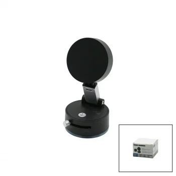 Mıknatıslı Oto - Araç Telefon Tutacak Vakumlu Oynar Başlık - Ayak=uza-kısa=3.5-5cm5.9cmx4.3cm Pl-8625