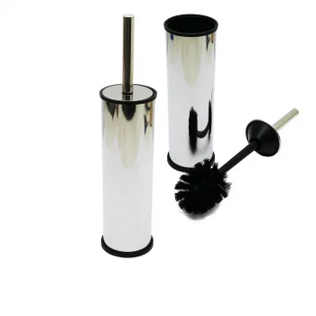 Mikro-1  Eko Metal  Klozet Wc Fırça Seti Düz Kapak