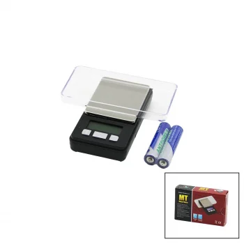 Mini Hassas Tartı - Terazi 200gr / 0.01gr Pilli=2 X Aaa 4.5x8.5cm